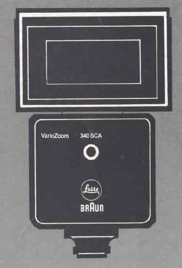 Braun Varizoom 340 SCA electronic flash