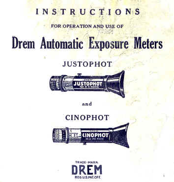 Drem exposure meter