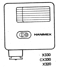 Hanimex X330 / CX330 / X320 flash