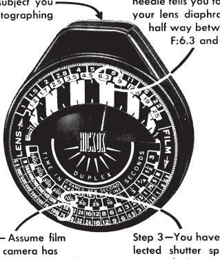 HICKOK Exposure Meter