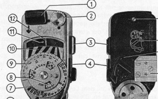 Leica light meter Bedienungsanleitung