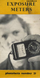 exposure meters - photofacts