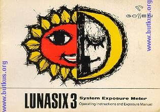 Gossen LUNASIX3 light meter