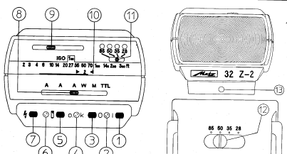 Metz Mecablitz 32 Z-2 electronic flash