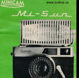 Minicam Mi-Sun electronic flash