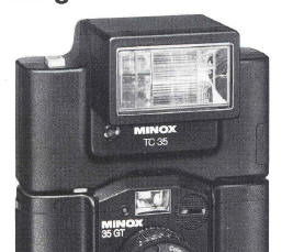Minox TC 35 electronic flash Bedienungsanleitung