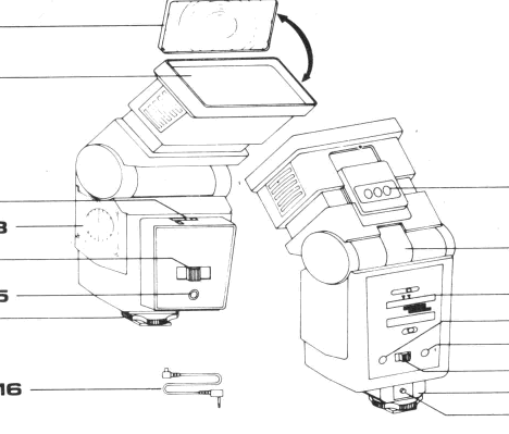 Multi-Dedicated Flash Tz250 instructions, Bedienungsanleitung