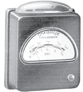 Ombrux Photo Lux light meter Bedienungsanleitung