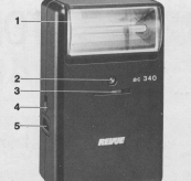 Revue Tron AC340 electronic flash Bedienungsanleitung