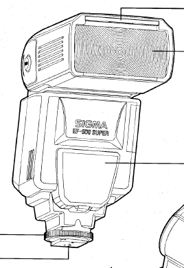 Sigma EF-500 DG SUPER instructions, istruzioni per l'uso