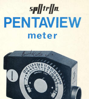 SPOTRON PENTAVIEW METER