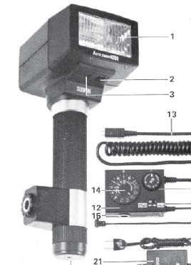 Sunpak Auto Zoom 4000 flash units