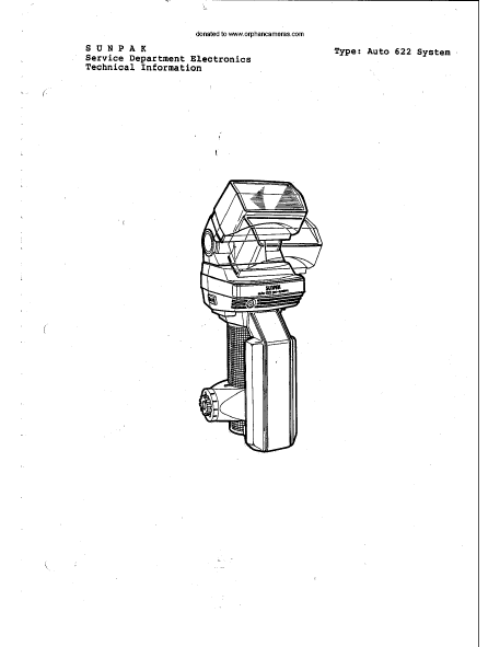 SUNPAK flash units