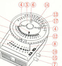 Sunset model CdS40 light meter