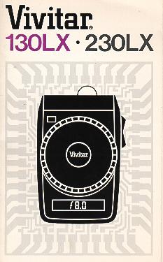 Vivitar light meter camera manual, Manual de Instrucciones