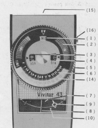 Vivitar Model 43 CdS meter