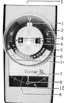 Vivitar SL light meter