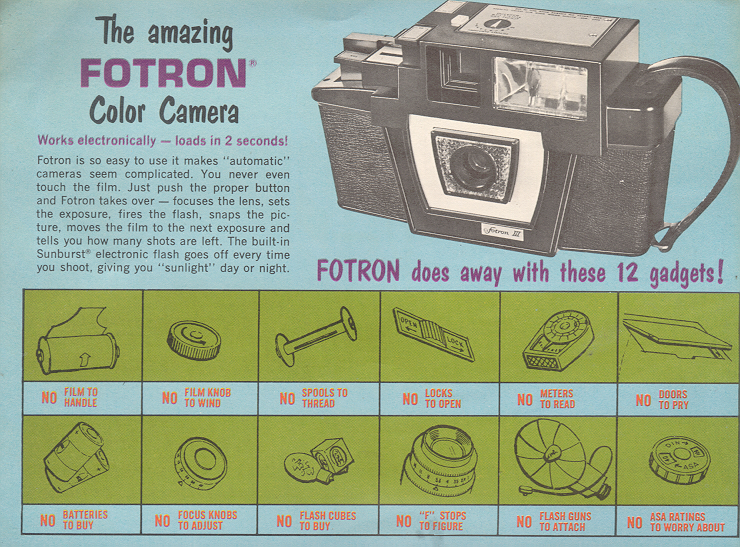 Foto-flex camera