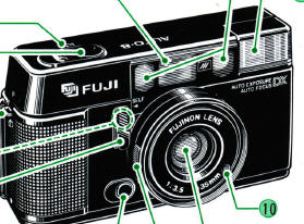 Fuji Auto 8 camera instructions, Manual de Instrucciones