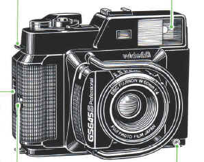 Fuji GS645S camera manual, Manual de Instrucciones 