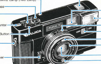 Fujica Auto-5 film camera manual, Manual de Instrucciones