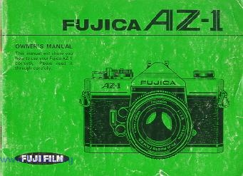 Fujica AZ-1 camera instructions, manual de instrucciones