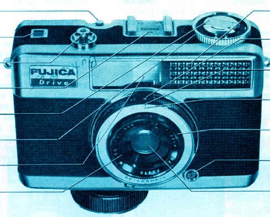 Fuji Automatic Electric Eye Drive camera