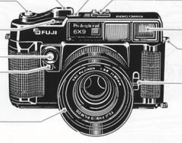 Fujifilm GW690 II Pro / GW670 II camera / Fuji GSW690 II camera instructions