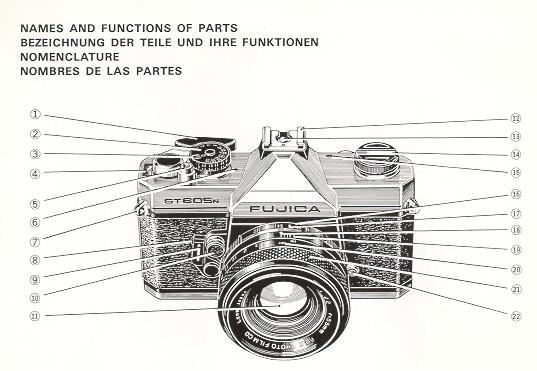 Fujica ST605n camera