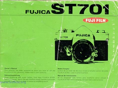 FUJI FILM フジフィルム FUJICA ST 701 ミニ三脚+mediatheque