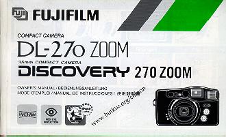 FUJIFILM DL-270 camera instructions, Manual de Instrucciones