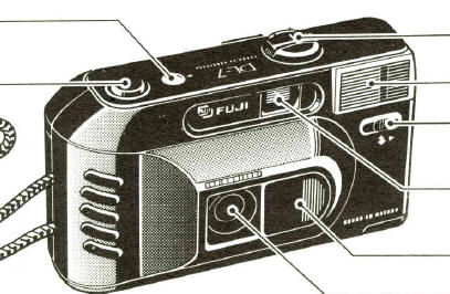 Fujica point and shoot camera