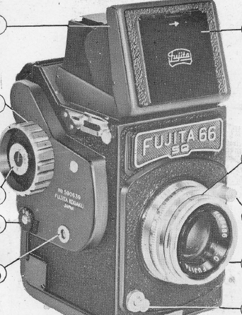 Fujica 66 SQ camera