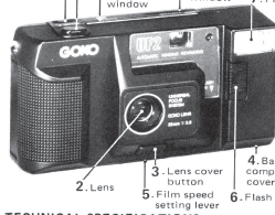 GOKO UF2 camera manual, Manual de Instrucciones