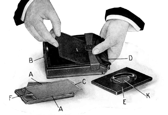 Graflex Cut Film or Plate Magazines