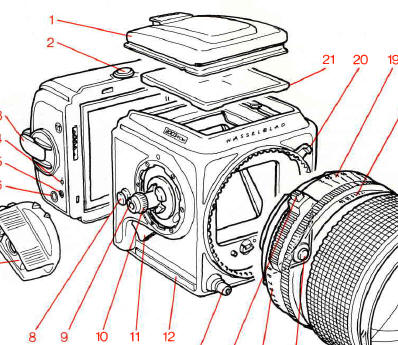 Hasselblad 2003FCW camera