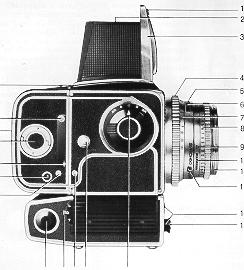 Hasselblad 500EL camera manual, Mode d'Emploi