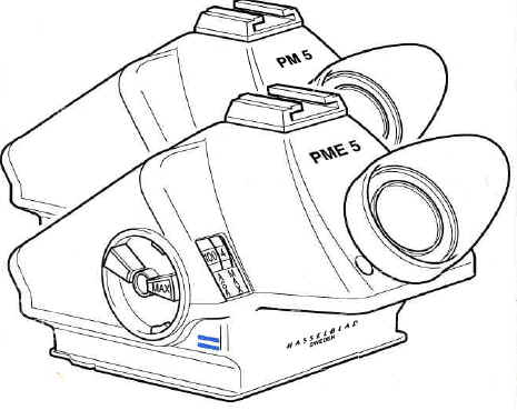 Hasselblad PM45 viewfinder