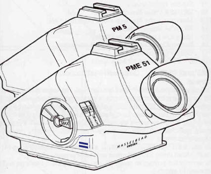 Hasselblad PME51 / PM5 viewfinders instructions, Mode D'Emploi