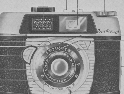 Kleinbild-Kamera instructions, Mode D'Emploi