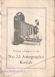 Kodak No. 3A Autographic camera