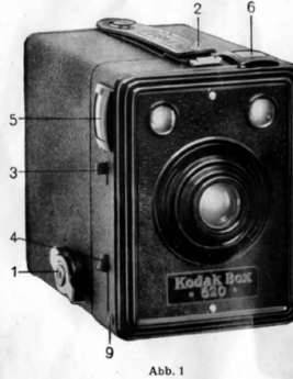 Kodak Box 620 Bedienungsanleitung