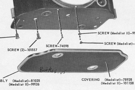 Kodak Medalist and Medalist II booklet