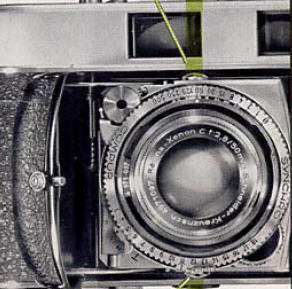 Kodak Retina IIC camera manual, Bedienungsanleitung