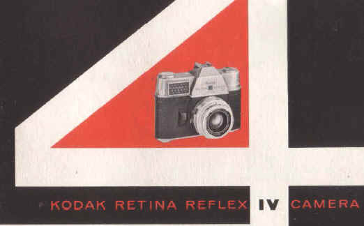 Kodak Retina Reflex IV Bedienungsanleitung