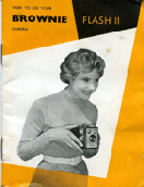 Six-20 Brownie Flash II camera instructions