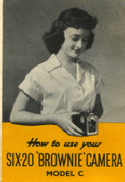 Six-20 Brownie model C Camera instructions