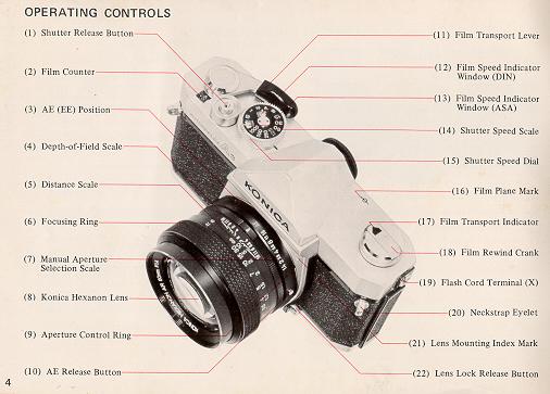 Konica Autoreflex A3 camera