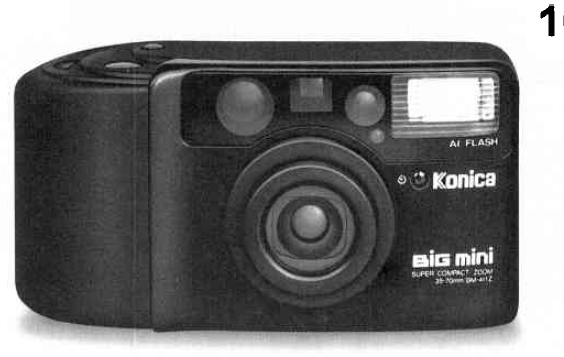 Konica AF3 camera instructions, Mode D'Emploi