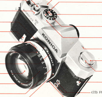 Konica Autoreflex T camera